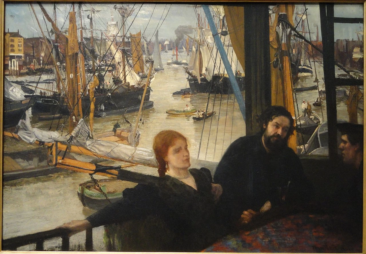 Ames McNeill Whistler - 123, Wapping sul Tamigi, National Gallery of Art, Washington, D.C